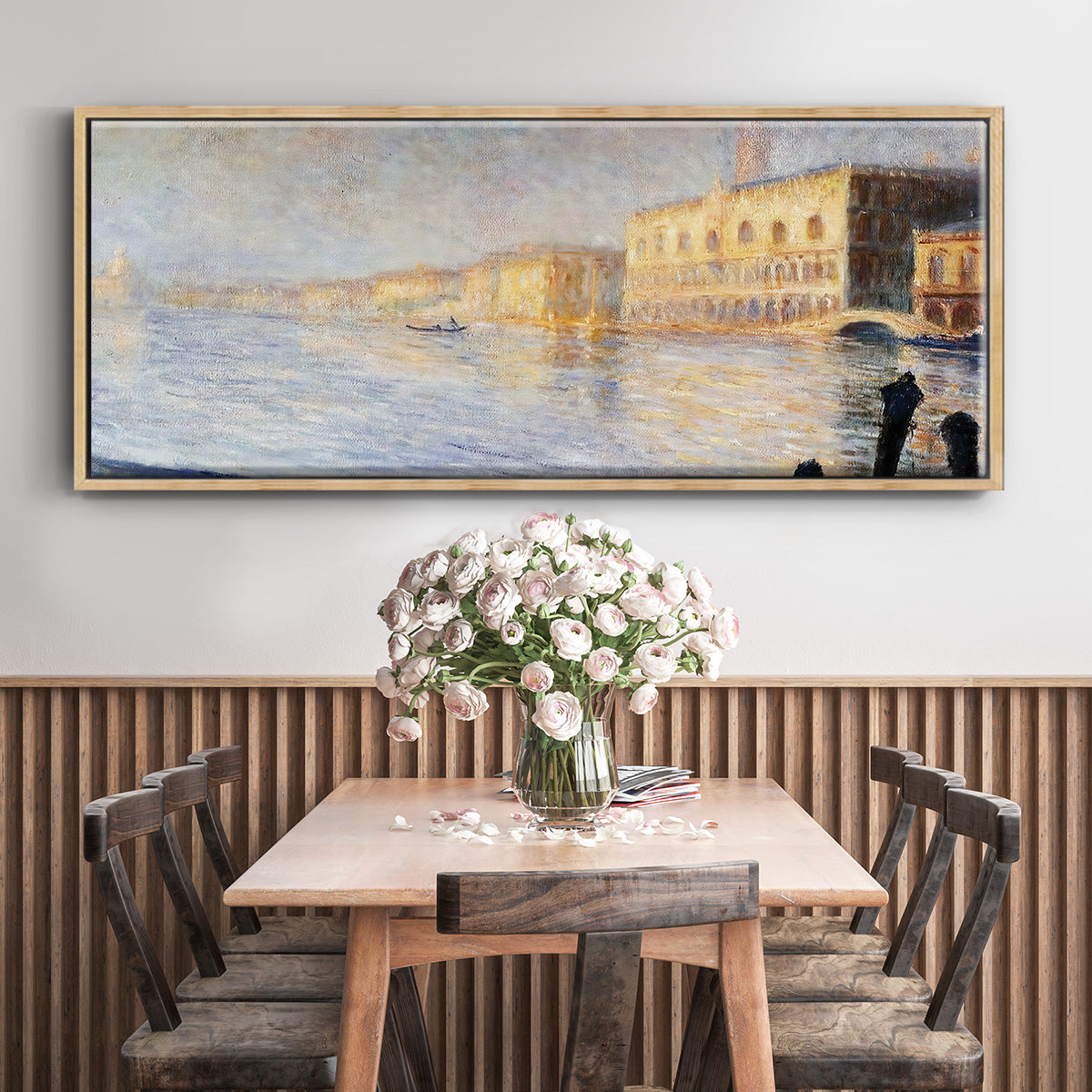 The Doges' Palace, 1908 - Floater Framed Canvas Print
