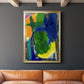 Brights Strokes I - Modern Framed Canvas Print