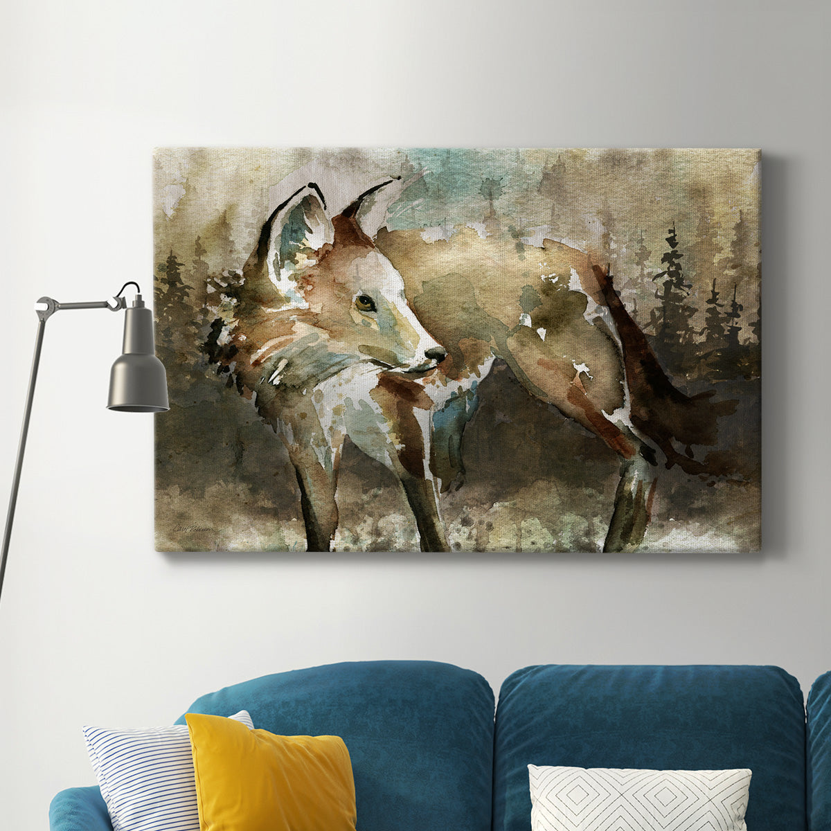 Lodge Twilight I - Canvas Art Print