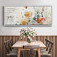 Full Bloom Verse - Floater Framed Canvas Print