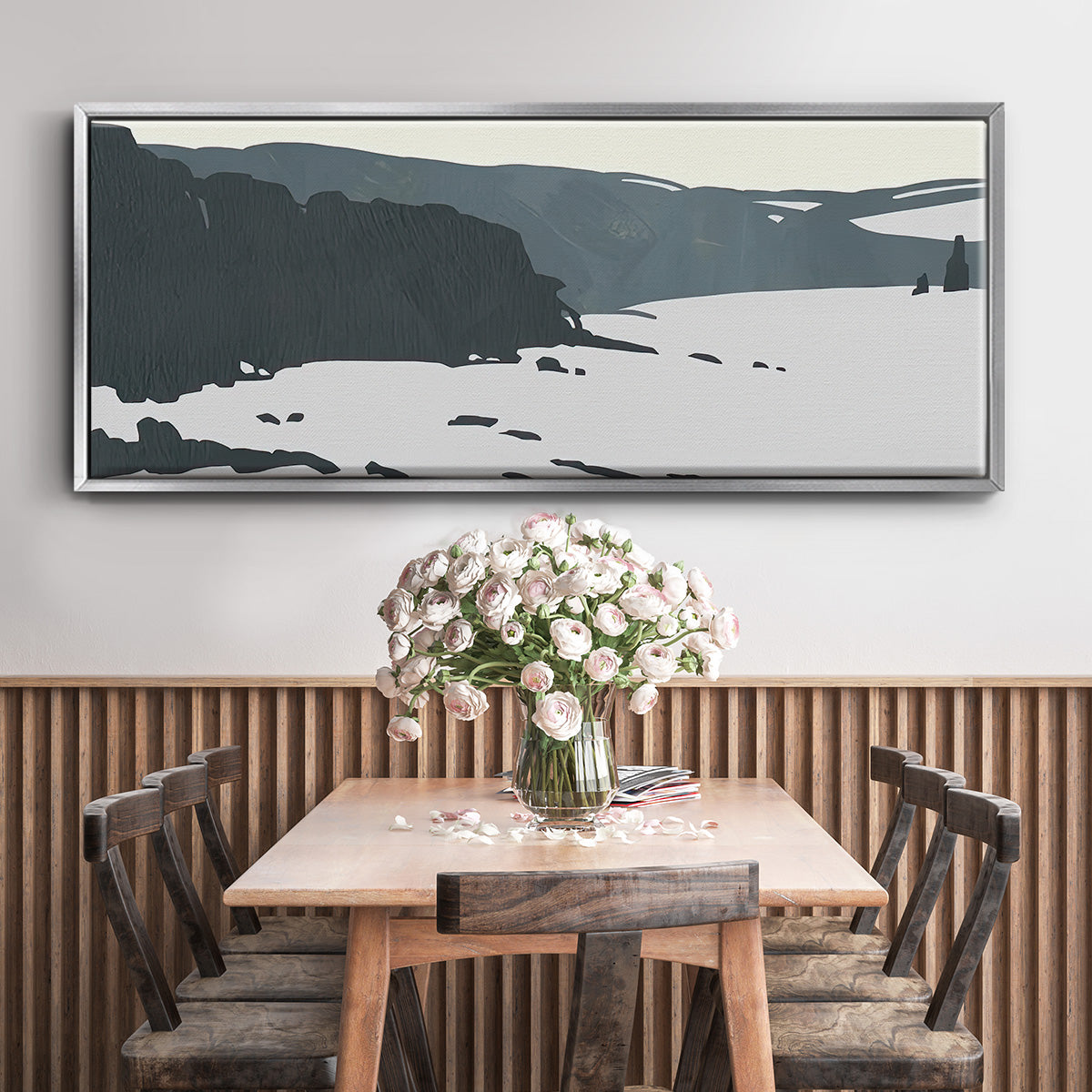 Cutter Island I - Floater Framed Canvas Print