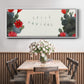 Flowering Christmas Cactus Collection D - Floater Framed Canvas Print