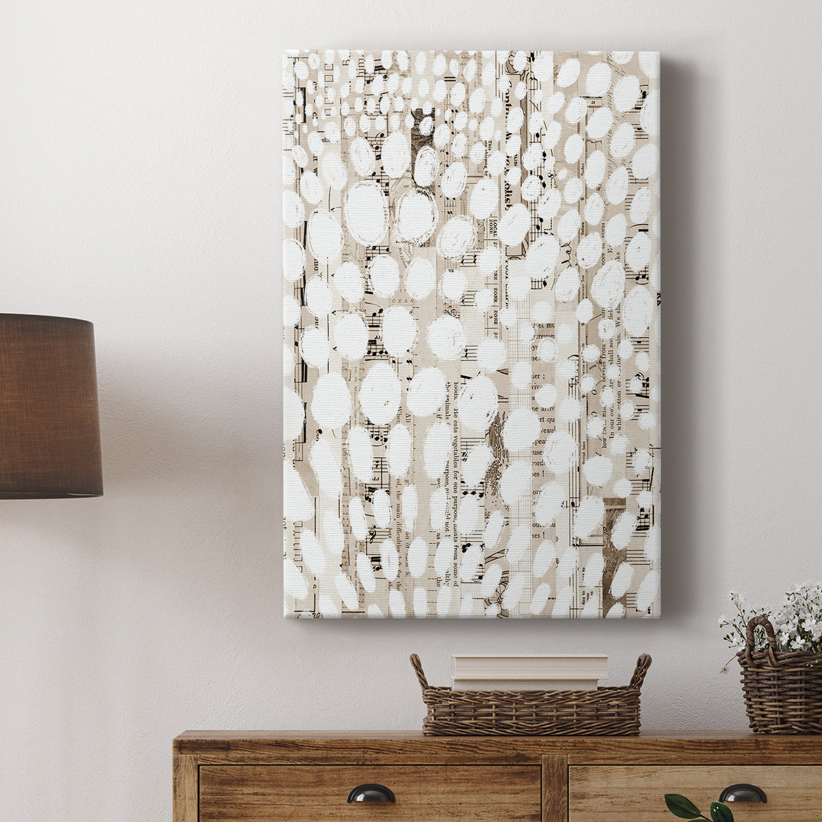 Vintage Pattern I - Canvas Art Print