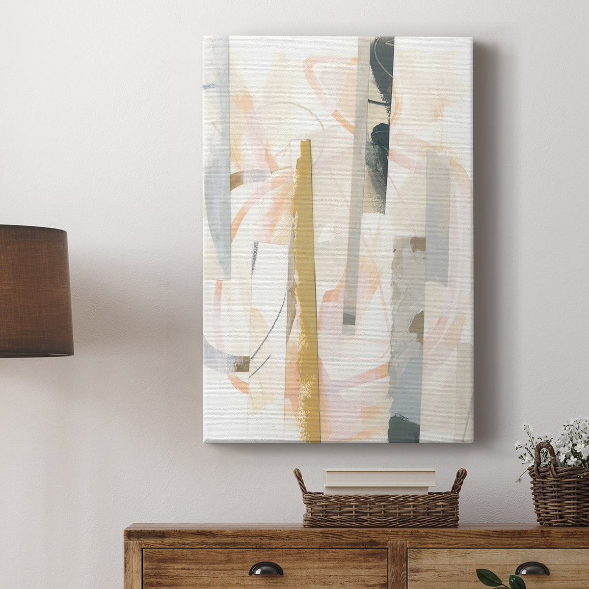 Melon Litmus I - Canvas Art Print