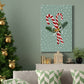 Peppermint Snowman Collection B Premium Gallery Wrapped Canvas - Ready to Hang