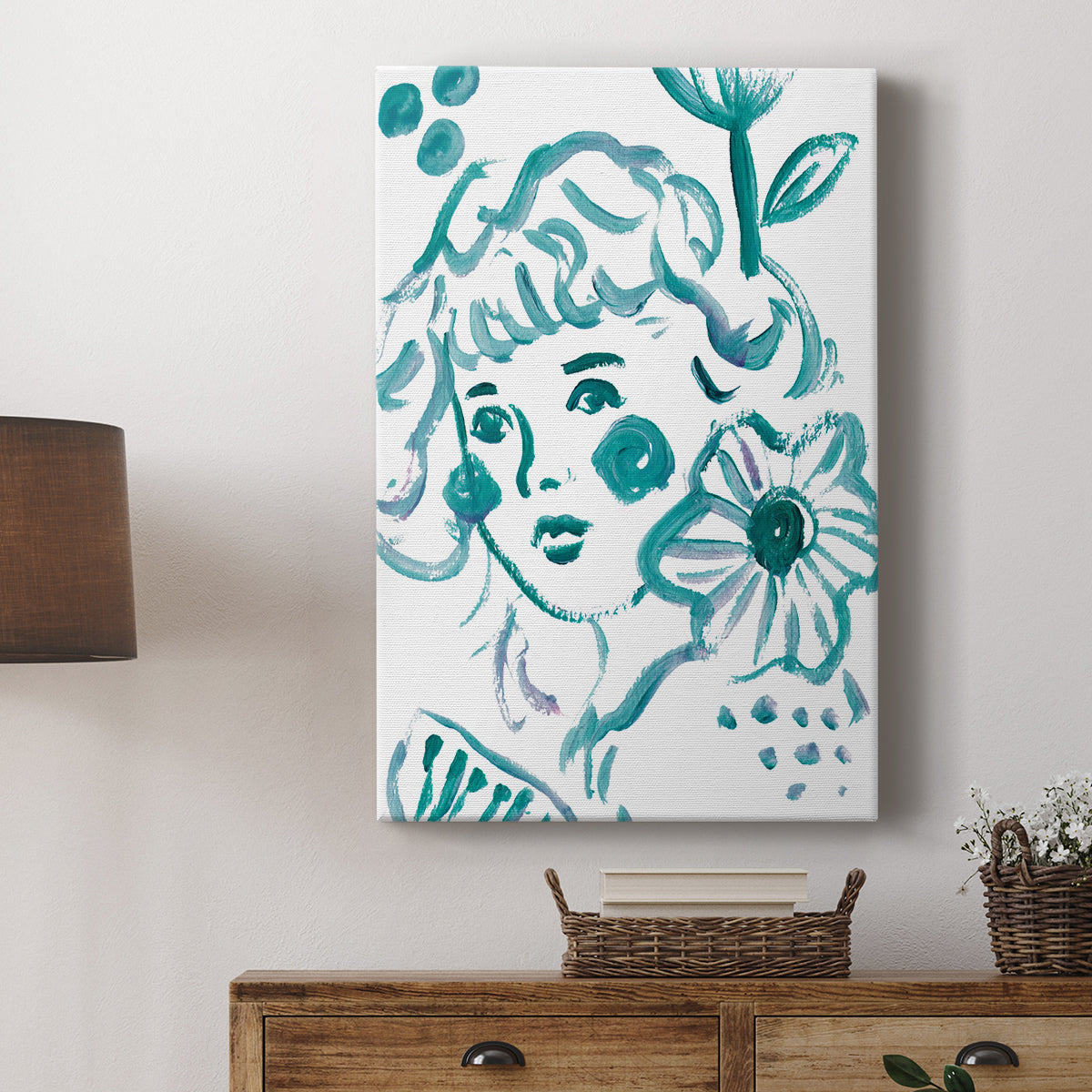 Budding Flower II - Canvas Art Print