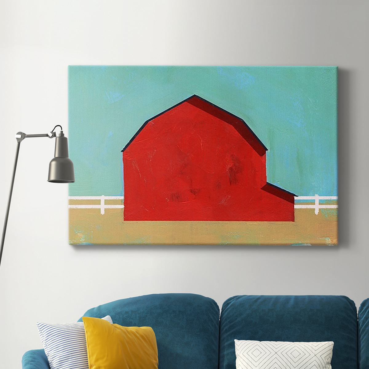 Big Red One I Premium Gallery Wrapped Canvas - Ready to Hang