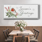 Winter Visitor Collection D - Floater Framed Canvas Print