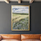 Wildflower Farm - Modern Framed Canvas Print