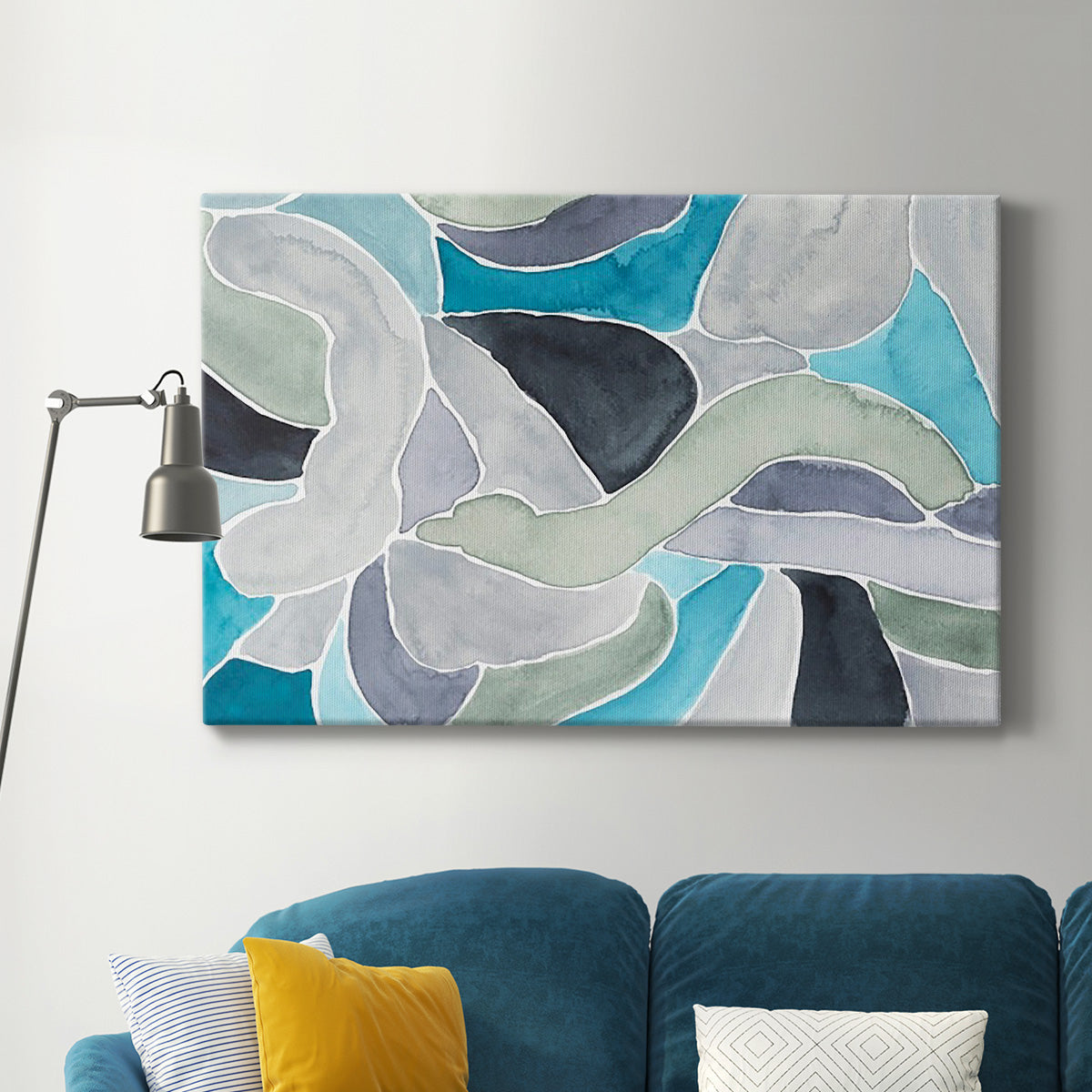 Subtle Billows II - Canvas Art Print