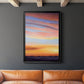 Ignited Dusk I - Modern Framed Canvas Print