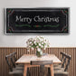 Merry Christmas - Floater Framed Canvas Print