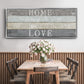 Home Love - Floater Framed Canvas Print