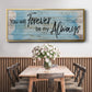 Forever Always - Floater Framed Canvas Print