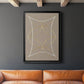 Hyperbola II - Modern Framed Canvas Print