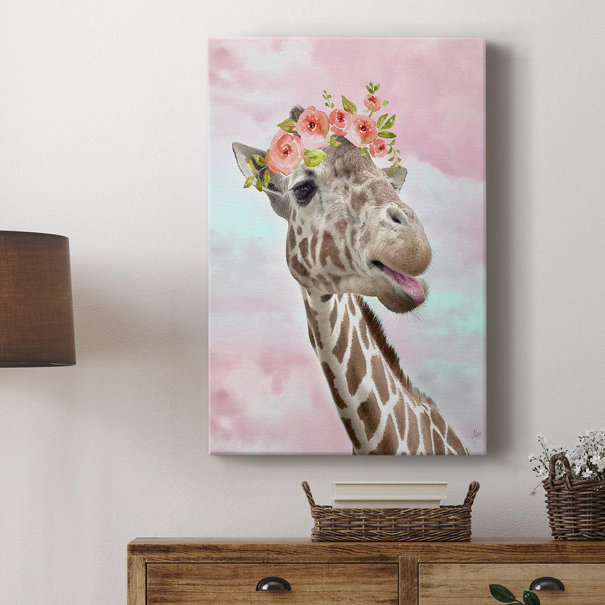 Floral Fun I - Canvas Art Print