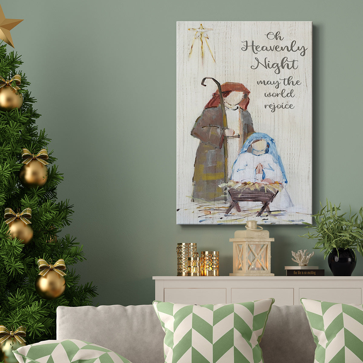 Oh Heavenly Night - Gallery Wrapped Canvas