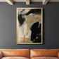 Baked Paintstrokes IV - Modern Framed Canvas Print