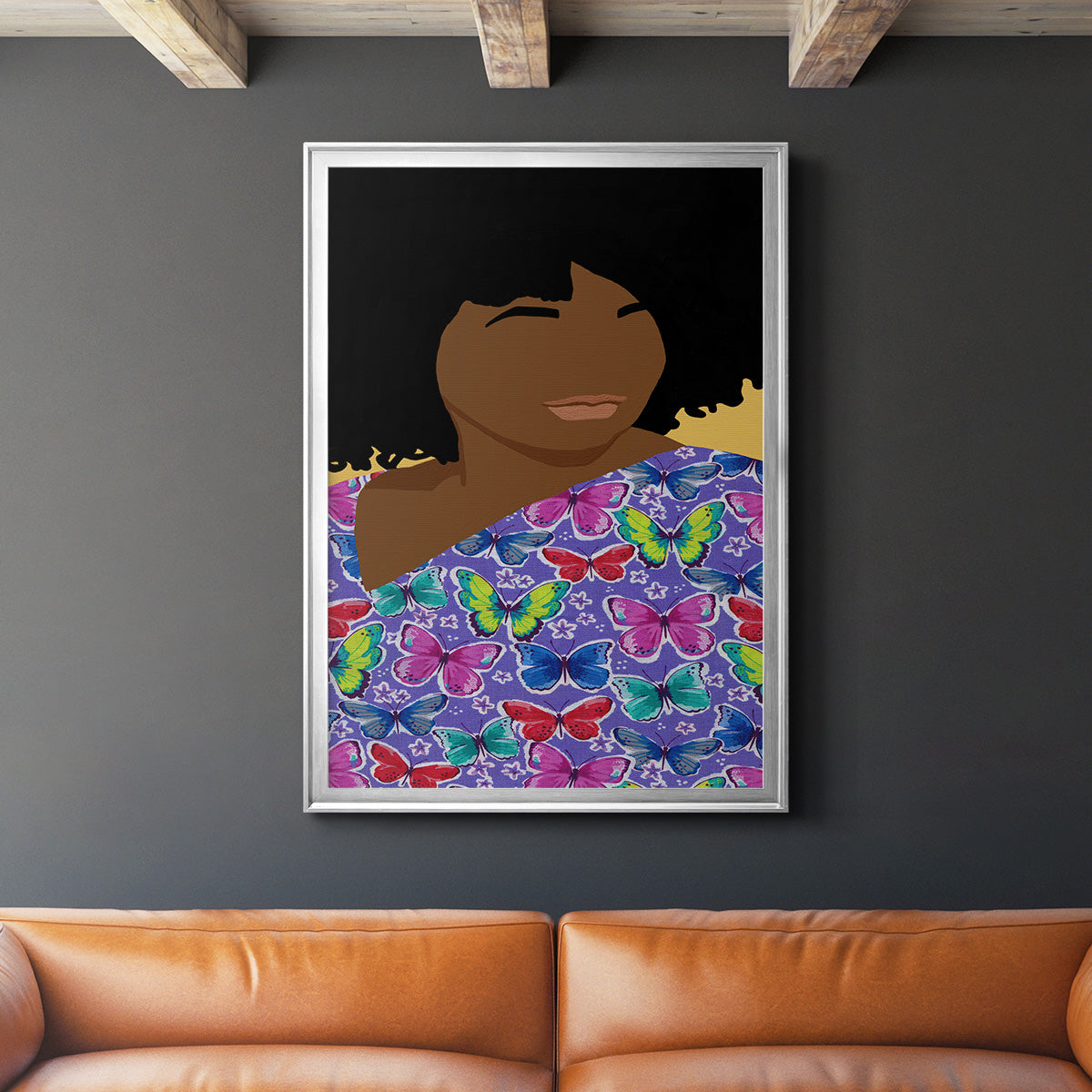 Care Giver II - Modern Framed Canvas Print