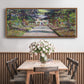 Pathway in Monet's Garden at Giverny, 1900 - Floater Framed Canvas Print