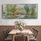 Trees on the Creek II - Floater Framed Canvas Print