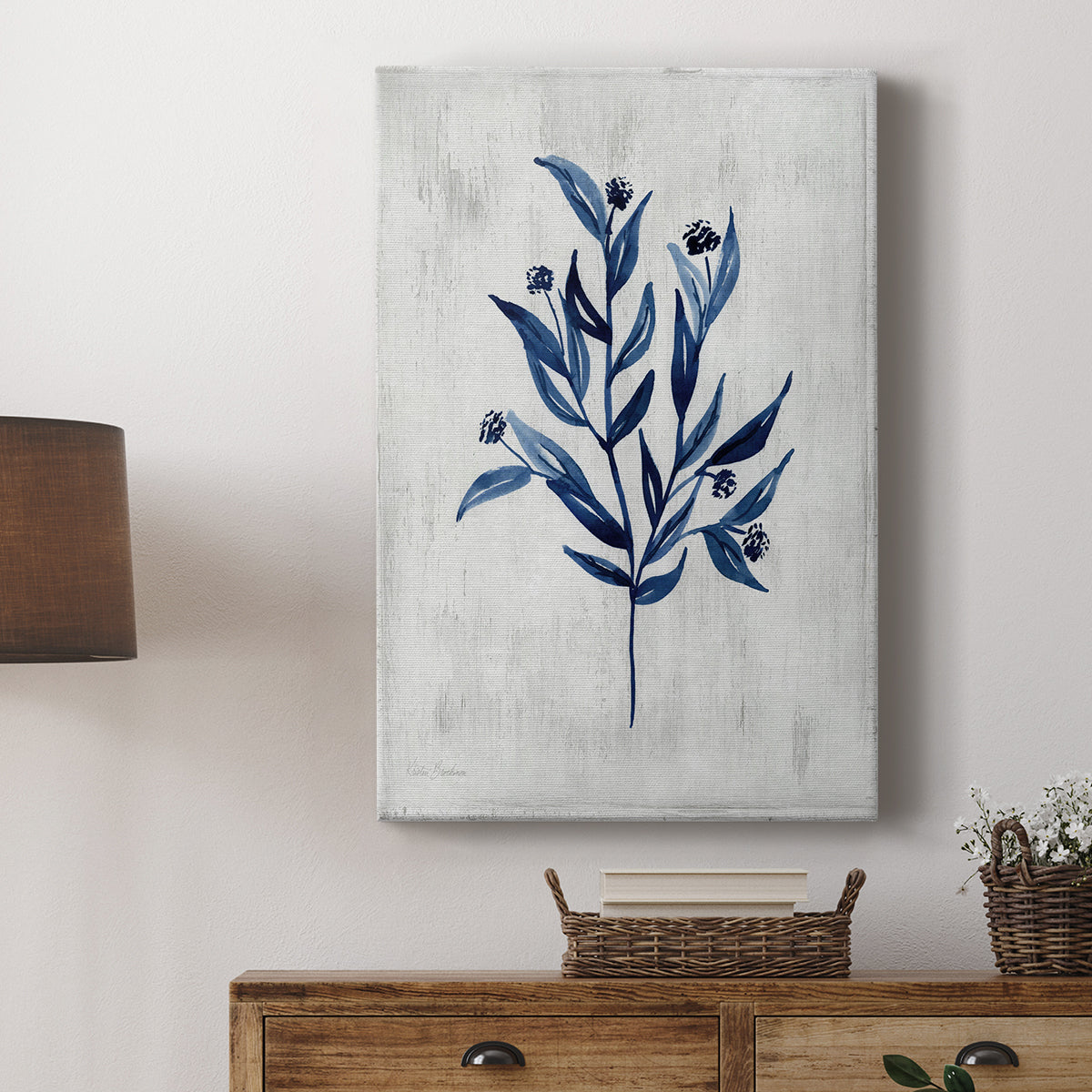 Wild Indigo III - Canvas Art Print