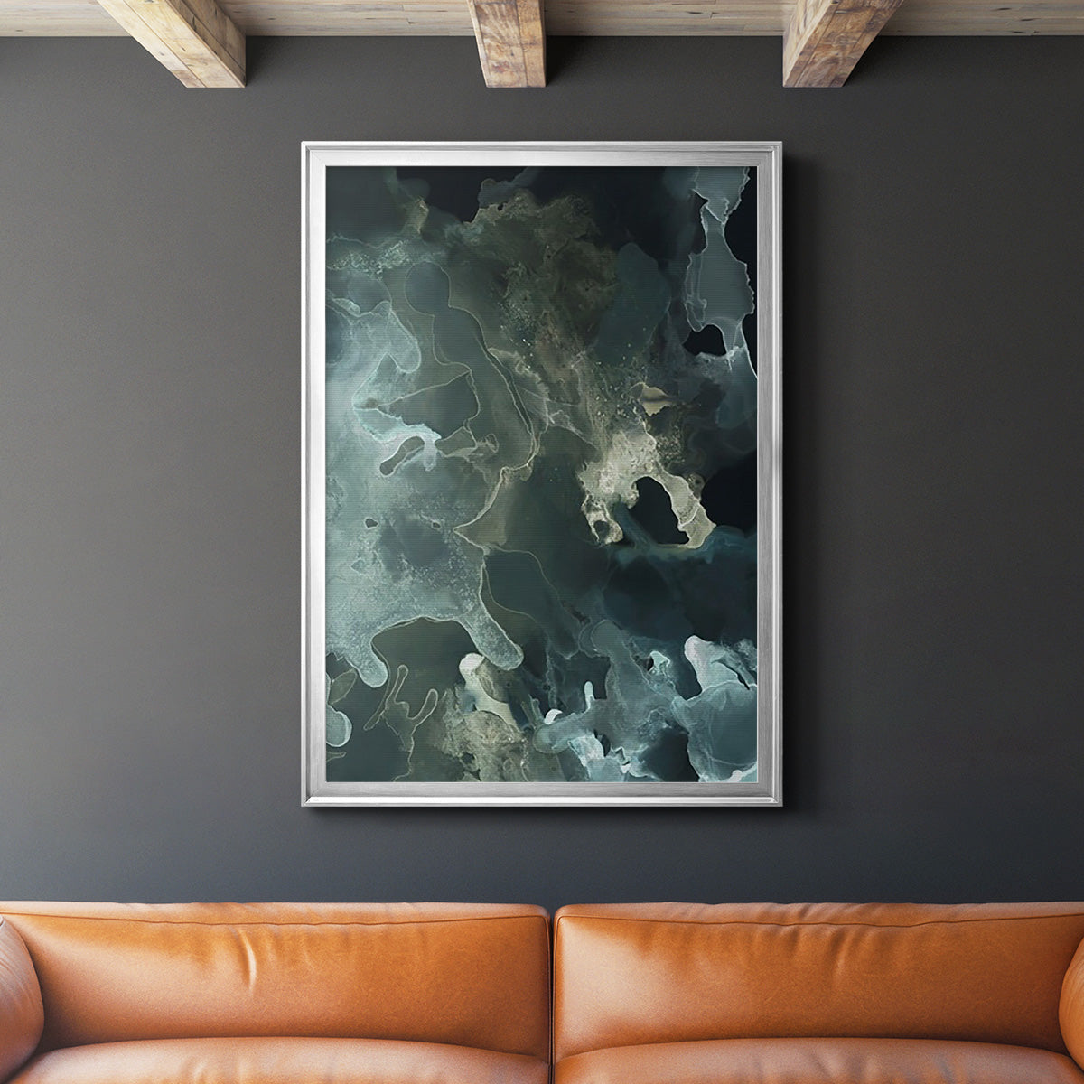 Gilded Spector I - Modern Framed Canvas Print