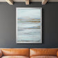 Muted Misty Marsh II - Modern Framed Canvas Print