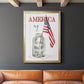 America My Home Sweet Home - Modern Framed Canvas Print