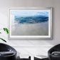 Aegean Blue Water - Modern Framed Art Print