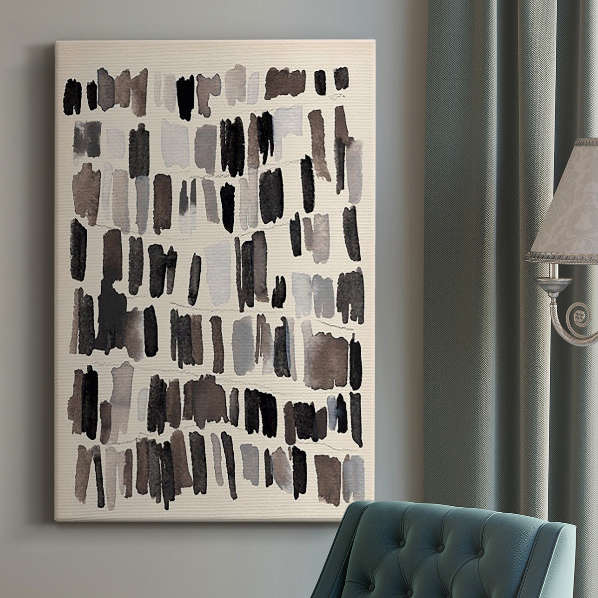 Chalk and Flint IV - Canvas Art Print