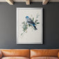 Bluebird Happy II - Modern Framed Canvas Print