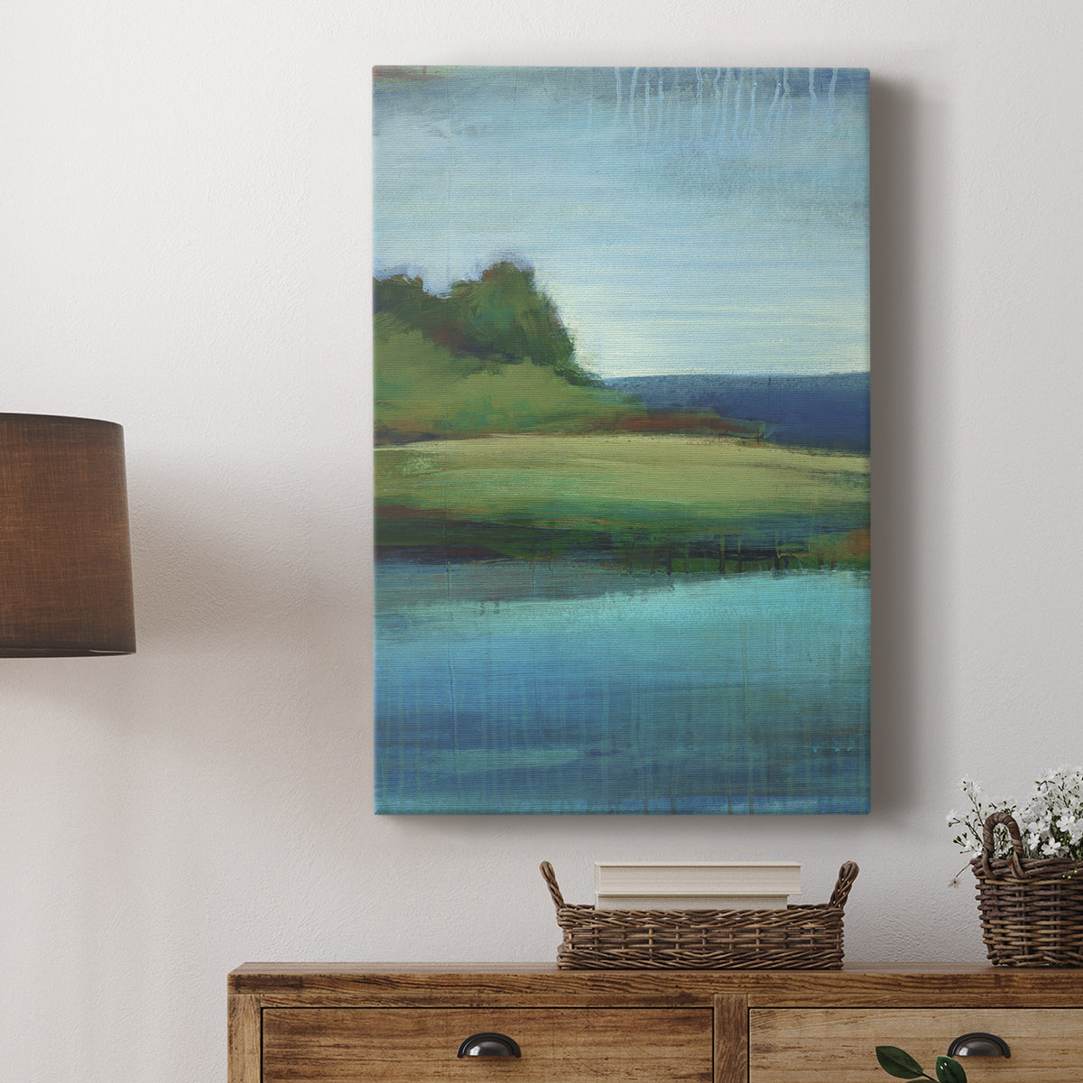 Silent Lakeside I - Canvas Art Print