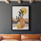 Adobe Moon II - Modern Framed Canvas Print