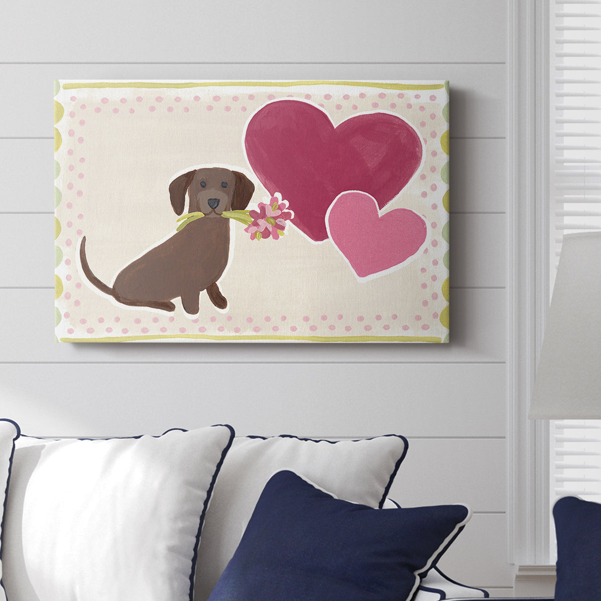 Dachshund Delight Collection A - Canvas Art Print