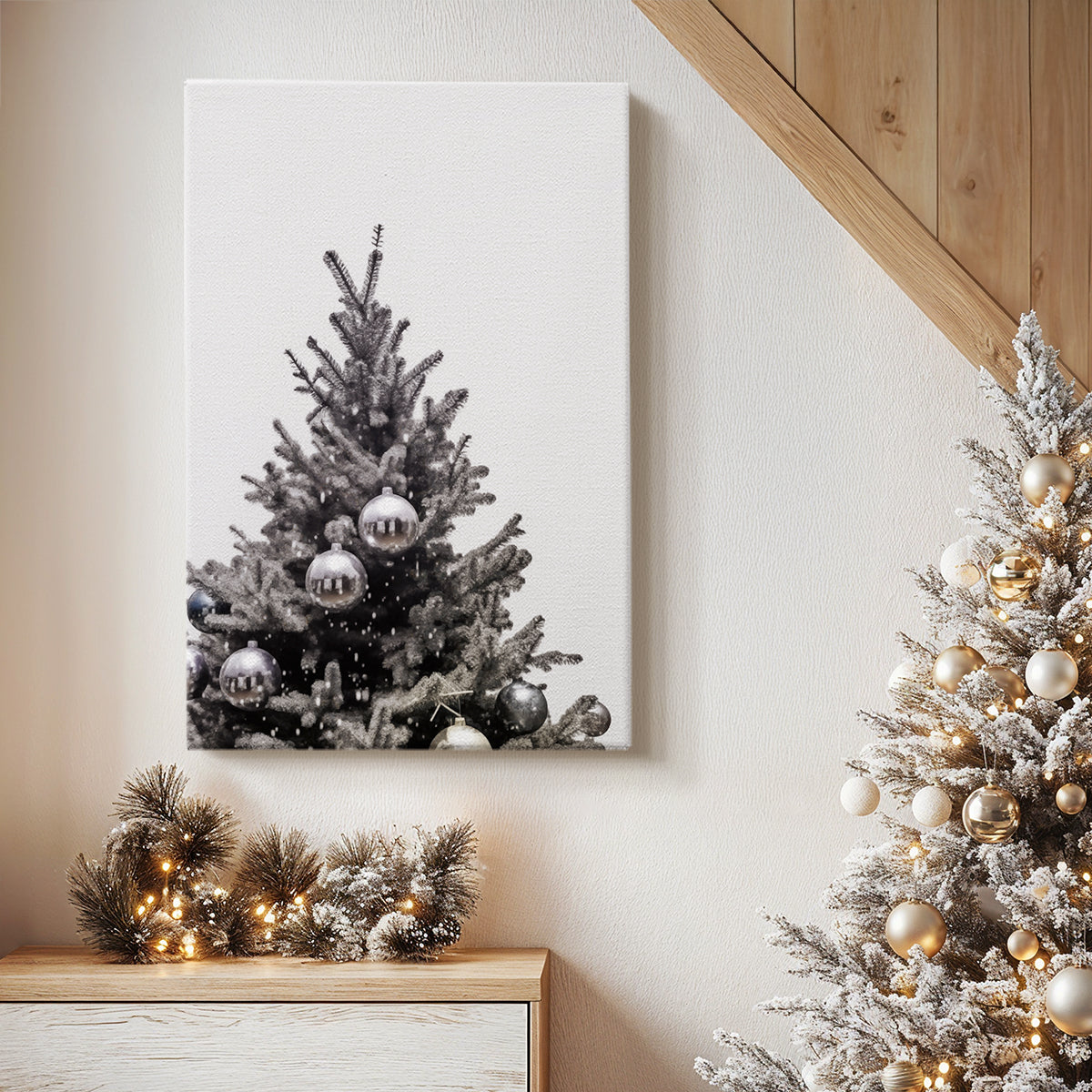 Night of Pearled Twilight - Canvas Art Print