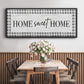 Home Sweet Home - Floater Framed Canvas Print