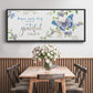 Begin Each Day - Floater Framed Canvas Print