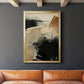 Baked Paintstrokes III - Modern Framed Canvas Print