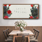 Flowering Christmas Cactus Collection D - Floater Framed Canvas Print