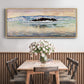 The Fjord, Near Christiania, 1893 - Floater Framed Canvas Print