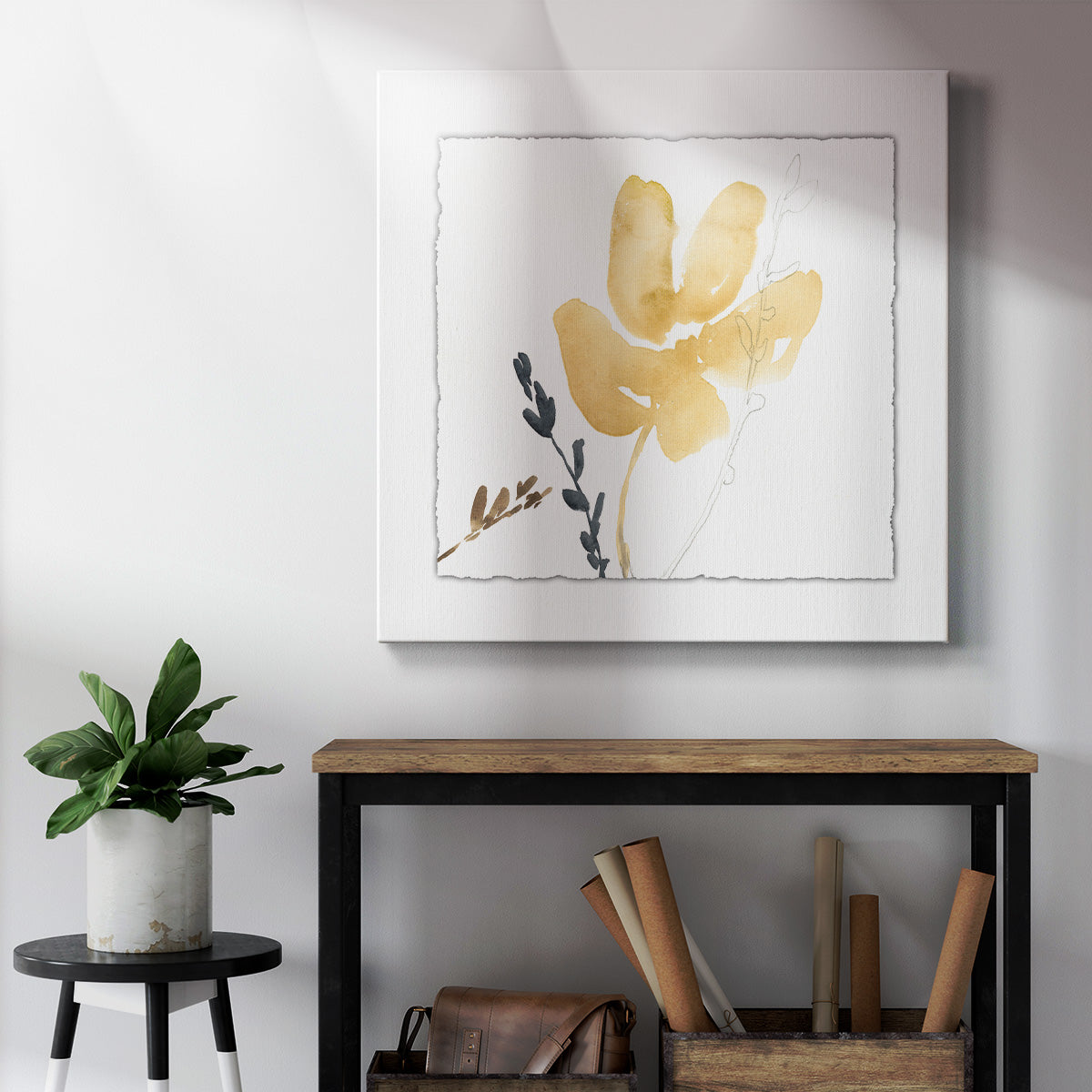 Branch Contours III - Canvas Art Print