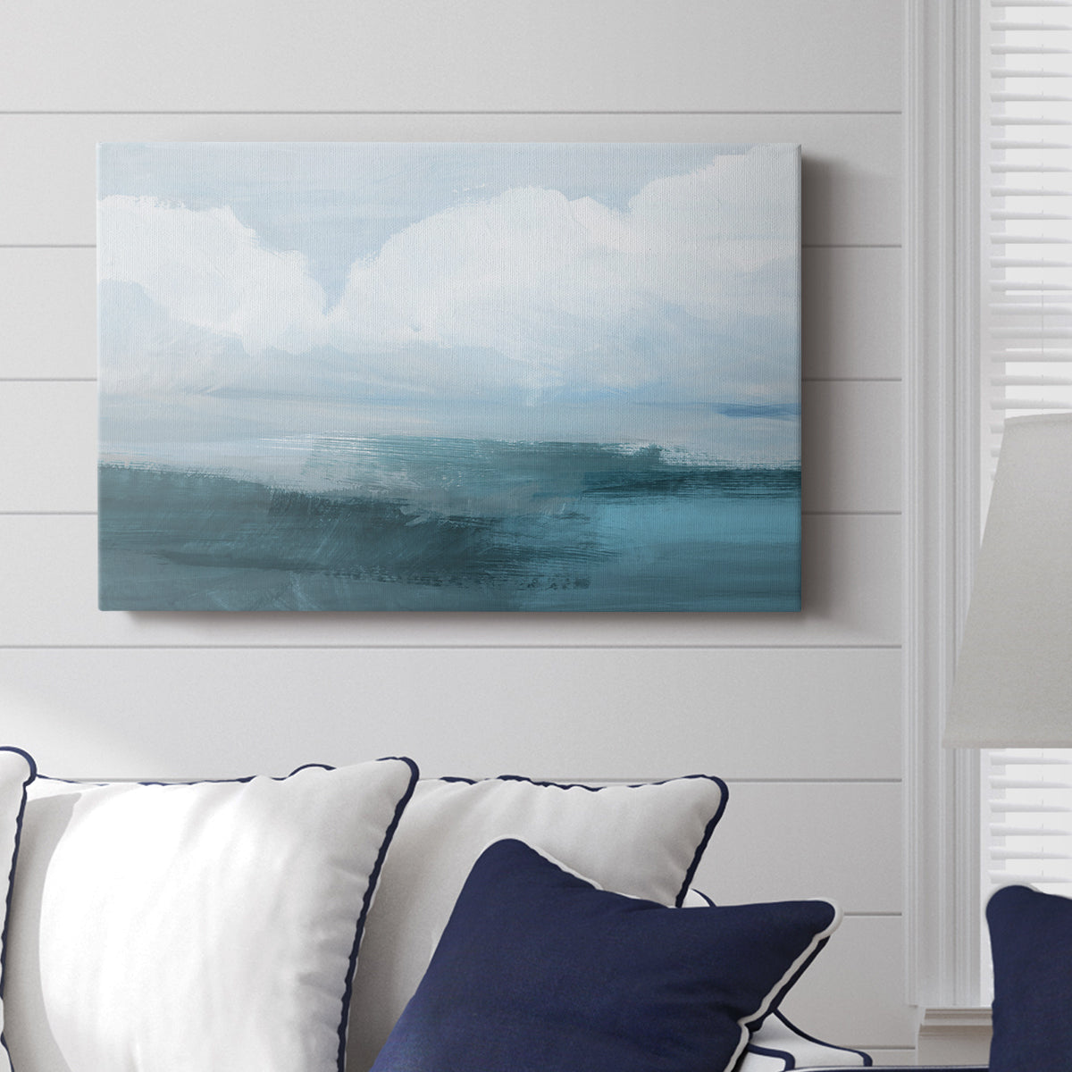 Azure Rising I - Canvas Art Print