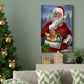 Quiet Santa - Gallery Wrapped Canvas