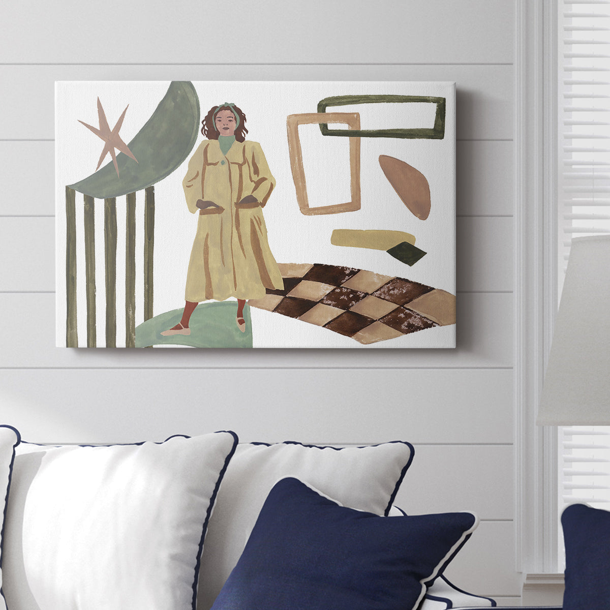 Vintage Vibes VI - Canvas Art Print
