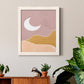 Sedona Moon - Barnwood Framed Canvas Print