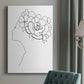 Fashion Floral Sketch II - Canvas Art Print