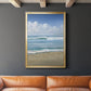 Timeless Waves - Modern Framed Canvas Print