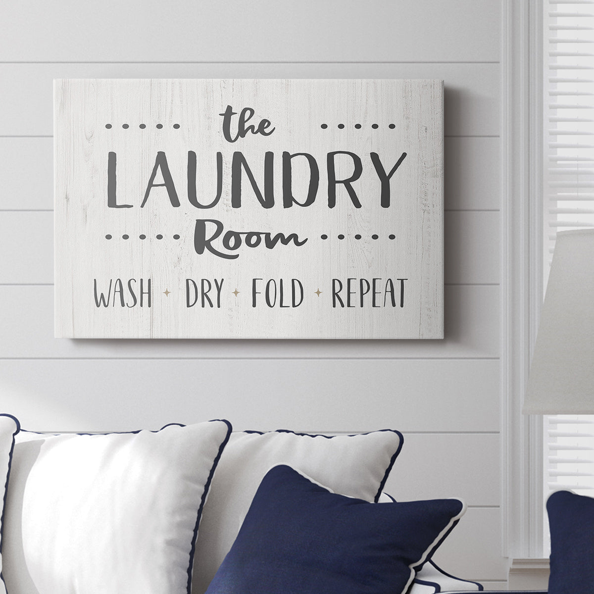 The Laundry Room - Canvas Art Print