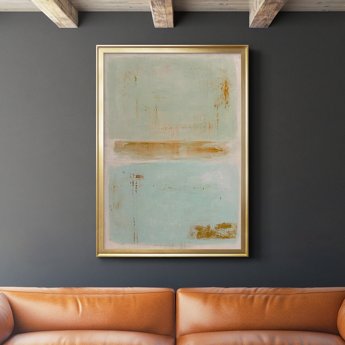 Soft Sided - Modern Framed Canvas Print